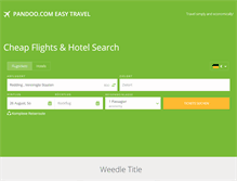 Tablet Screenshot of pandoo.com